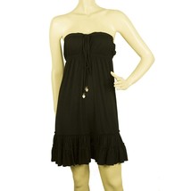 Juicy Couture Black Cover Up Beach Holidays Summer Mini Strapless Dress ... - $68.31