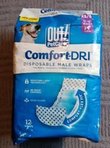 OUT! PetCare Disposable Male Dog Diapers Absorbent Leak Proof XS/S 12 (Z... - £15.52 GBP