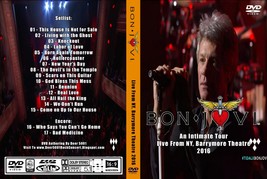 Bon Jovi Live in New York 2016 DVD Pro-Shot Barrymore Theatre 10-20-2016 Rare - £15.72 GBP