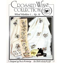 Wood Warblers 1 No. 31 Cross Stitch Embroidery PATTERN Crossed Wing Coll... - $9.99
