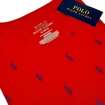 Polo Ralph Lauren Men's S/S Crewneck Polo Pony T-Shirt Bright Red Size XL - £22.14 GBP