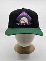 Vintage Kauai Emeralds Snapback Hat Hawaii Winter Baseball Milb New Era READ! - £79.82 GBP