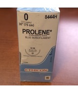 Prolene Blue Monofilament Polypropylne Suture 0 Tapercut V-34 1/2C 8444H - $150.00