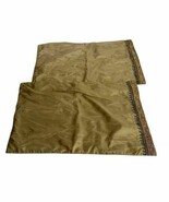 milli home marsha cutler gold beaded placemat set of 2 Kitchen Dining Ro... - $24.74