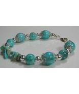 Turquoise Gemstone- Bracelet, Metaphysical-Wisdom, Love relationships-21... - £11.96 GBP