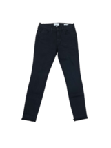 FRAME Damen Jeans Skinny Fit Le Jeanne Schwarz Gewaschen Größe 27W G042224X - £81.75 GBP