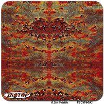 iTAATOP Hydro Dipping Film Rust Pattern TSCW9093 0.5M * 2/10/20M Water Transfer  - £37.36 GBP
