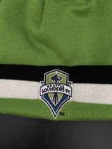 Seattle Sounders FC Adidas Unisex Men’s Green Knit Beanie Hat MLS - £13.56 GBP