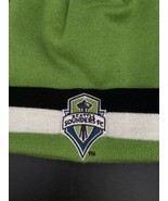 Seattle Sounders FC Adidas Unisex Men’s Green Knit Beanie Hat MLS - £11.08 GBP