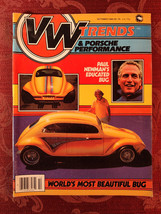 VW Trends Volkswagen Car Magazine October 1980 Paul Newman&#39;s Educated Bug - £11.37 GBP
