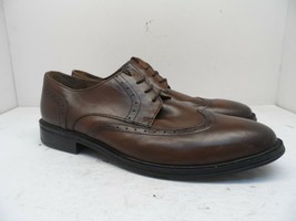 Nunn Bush Men&#39;s Sherwood Comfort GEL Leather Dress Casual Shoe 81827 Brown 13M - $28.49