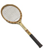 Antique Harry C Lee Co New York Model The Bat Wood Tennis Racquet Sport ... - €84,86 EUR
