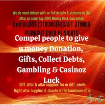 Debts Money Drawing Fast Cash Casino Luck Compel people to give money Donation - £501.08 GBP