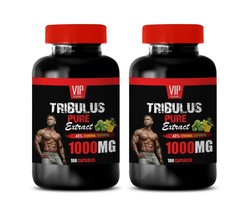 testosterone enhancement TRIBULUS PURE EXTRACT muscle and strength 200 CAPS - £26.36 GBP
