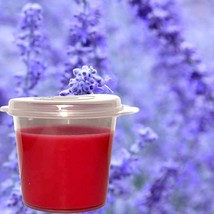 Fresh Lavender Scented Soy Wax Candle Melts Shot Pots, Vegan, Hand Poured - £12.85 GBP+
