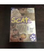 TY Beanie Babies BBOC Card Series 3 Common Scat The Cat # 4231 - $2.00