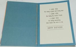 Hallmark MAN 382 0 Husband Birthday Card with Twine Blue Envelope Pkg 2 image 3