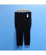 NEW Lane Bryant Size 20 Tighter Tummy Fit Black Pants Straight High Rise... - $25.73