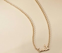 Eklexic dainty script love necklace size One Size - $83.18 CAD