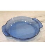 Anchor Hocking Cobalt Blue 9&quot; 1 QT Deep Dish Pie Plate Vintage Gorgeous ... - £8.40 GBP