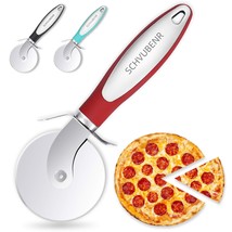 Premium Pizza Cutter - Stainless Steel Pizza Cutter Wheel - Easy To Cut ... - £10.22 GBP