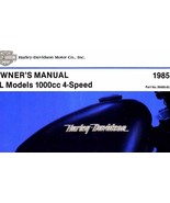 1985 Harley Davidson XLH XLS 1000 Owners Operators Owner Manual Brand Ne... - $129.99