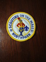 Scouting On The Mall 1977 North Park Boy Scouts Patch - £54.54 GBP