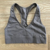 Lululemon Reveal Bra Digital Rain Light Support C/D Cup Lunar Rock sz 10 - £20.25 GBP