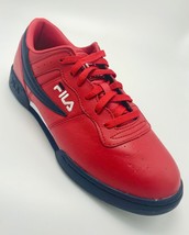 Men&#39;s Fila Original Fitness Red | Navy Sneakers - £95.92 GBP