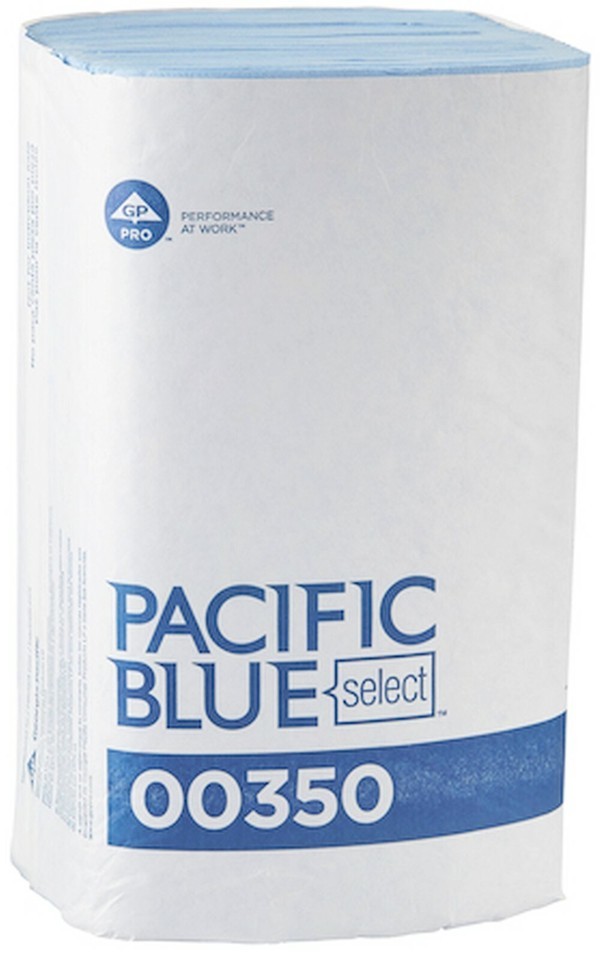 1 Pack 250 PAPER TOWELS 2Ply service station Windshield dairy towel Pacific Blue Item image 2