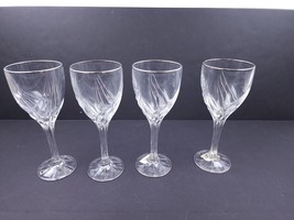 Lenox Debut Platinum Full Lead Crystal Goblet Wine Champaign Glass Set of 4 - £68.74 GBP