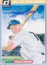Mickey Mantle Signed Autographed Glossy 8x10 Photo - COA Matching Holograms - £399.66 GBP