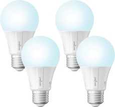 Sengled Daylight 60W Equivalent A19 Alexa Light Bulb, 4 Pack, Zigbee Smart Light - £34.34 GBP