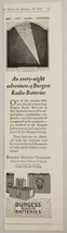 1926 Print Ad Burgess Radio Batteries Used by Airmail Pilots Chicago,Illinois - £9.41 GBP
