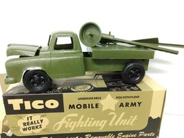 Vintage Tico Mobile Army &#39;Fighting Unit&#39;  12&quot; Rocket Launcher.  #181 - £132.30 GBP