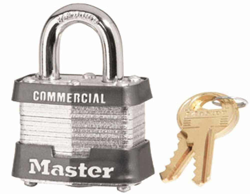 MASTERLOCK CO 3KA-3217 1-1/2&quot; Laminated Padlock - Keyed Alike to Key #32... - $23.82