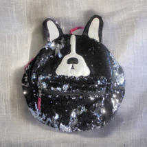 Wonder Nation Sequin Dog Girl Backpack School Travel Overnight Back to S... - $12.03 CAD