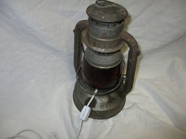 Vintage  dietz little wizard kerosene lantern electric lamp - £117.70 GBP