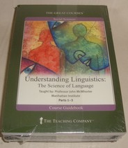 Great Courses Understanding Linguistics Science of Language Parts 1-3 DVD/Book - £11.67 GBP