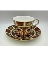 Royal Crown Derby English Bone China OLD IMARI Tea Cup &amp; Saucer - $69.99