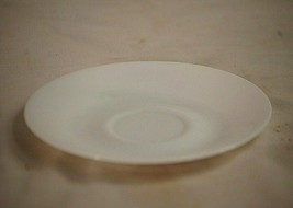 Old Vintage Corelle by Corning Ware 6-1/4&quot; Saucer Plate All White USA - £7.90 GBP