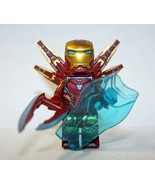 Single Sale Iron-Man End Game MK85 Movie with shield Minifigure Block Toys - $7.89 CAD