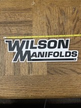 Sticker For Auto Decal Wilson Manifolds - £69.11 GBP