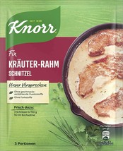 Knorr Krauter Rahm Schnitzel -1pc/3 portions-Made In Germany Free Shipping - £4.65 GBP