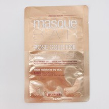 Masque Bar Rose Gold Foil Peel-Off Face Mask Purifying Soothing Moisturi... - $2.47