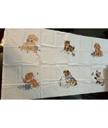Baby Animals Fabric Panel, 45x25 Inches, Six 14&quot; Squares Puppies Kitties... - $167.95 MXN