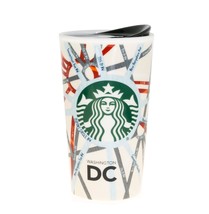 Starbucks Washington DC Street Map Ceramic Traveler Tumbler Coffee Mug 12oz 2015 - £125.82 GBP