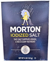 Morton Iodized Salt 64 Oz - €10,68 EUR Morton Iodized Salt 64 Oz - €10,68 EUR