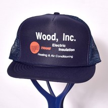 Wood Inc HVAC Cap Baseball Snapback Trucker Hat - $9.02