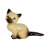 Hagen Renaker Siamese Mama Cat Seated Miniature Figurine - £10.27 GBP